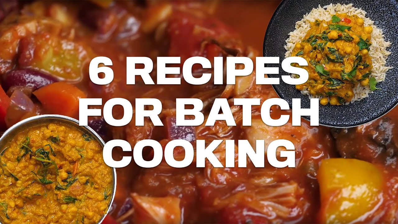 Delicious VEGAN BATCH COOKING Recipes!