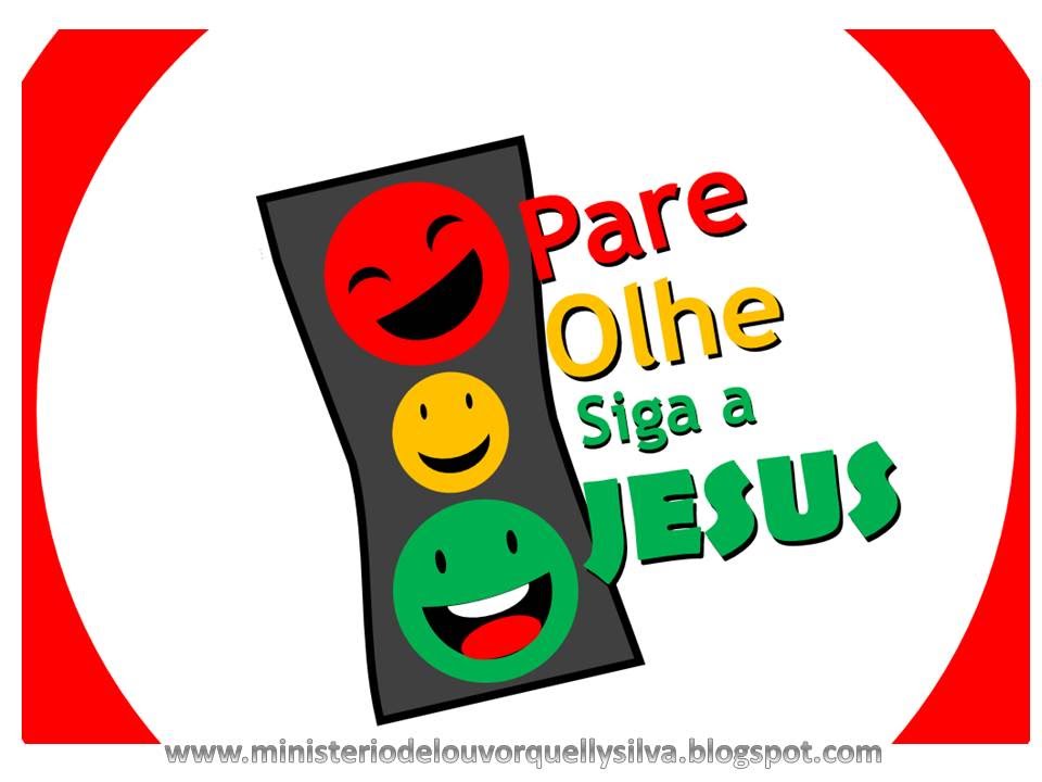 ESBOÇO PREGAÇÃO: PARE PENSE SIGA A JESUS 📝 Slides na descrição do vídeo👇🏻