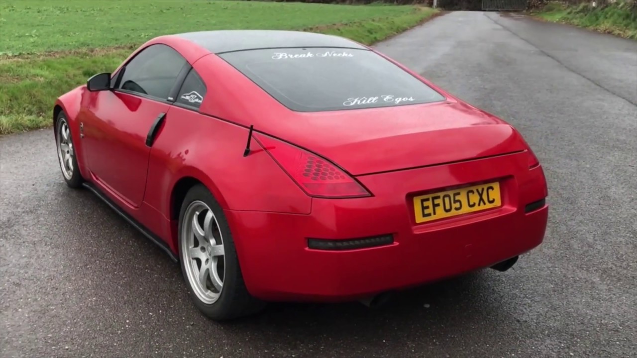 350z Wrap - 3M Dragon Fire Red