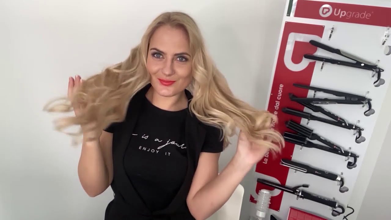 Kaip susisukti lengvas garbanas su UPGRADE INFRACURL garbanojimo žnyplėmis?