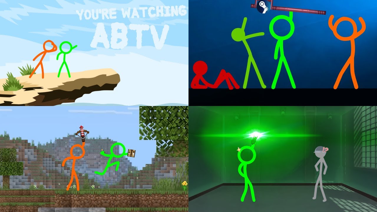 The Four Videos! | JC12 Reacts to: ABTV, App Staff, Speedrun Competition, Mercenary Tryouts