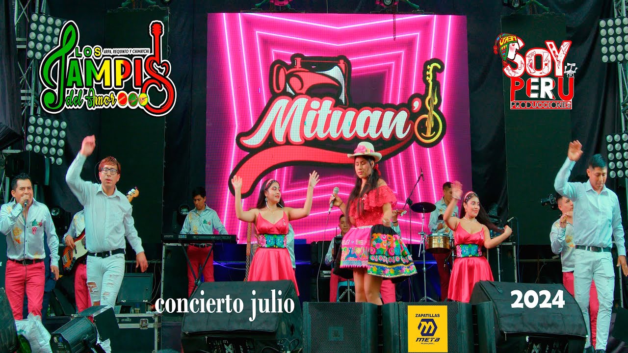 LOS JAMPIS DEL AMOR ~ MIX HUAYNOS ️0️⃣2️⃣ EN CONCIERTO/ 28 DE JULIO 2024