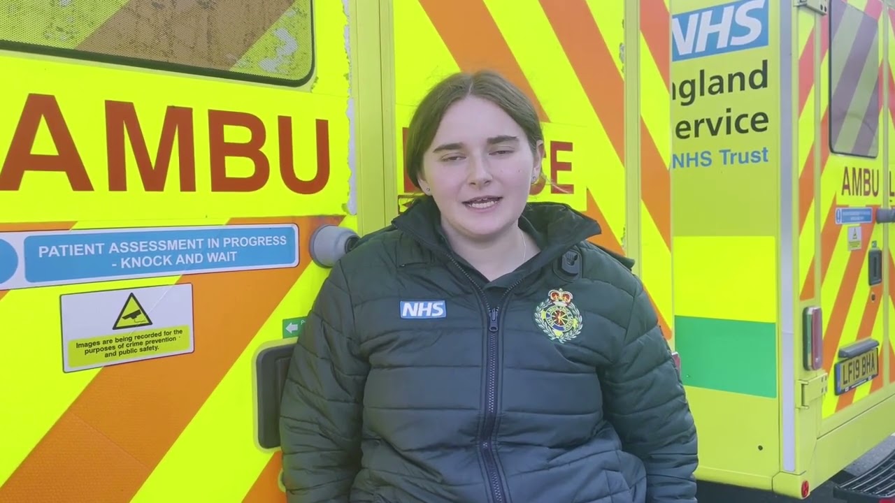 Day in the life: newly qualified paramedic - #CareerForLife
