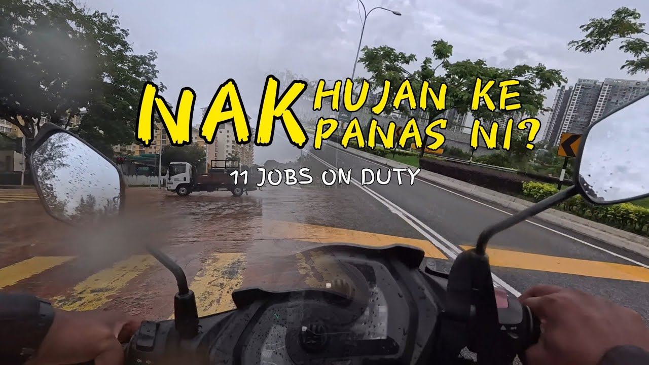 CUACA TAK TENTU! Grabvlog
