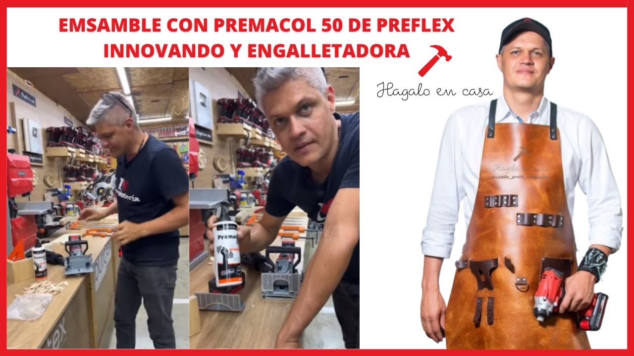 Ensamble con premacol 50 de preflex innovando y engalletadora
