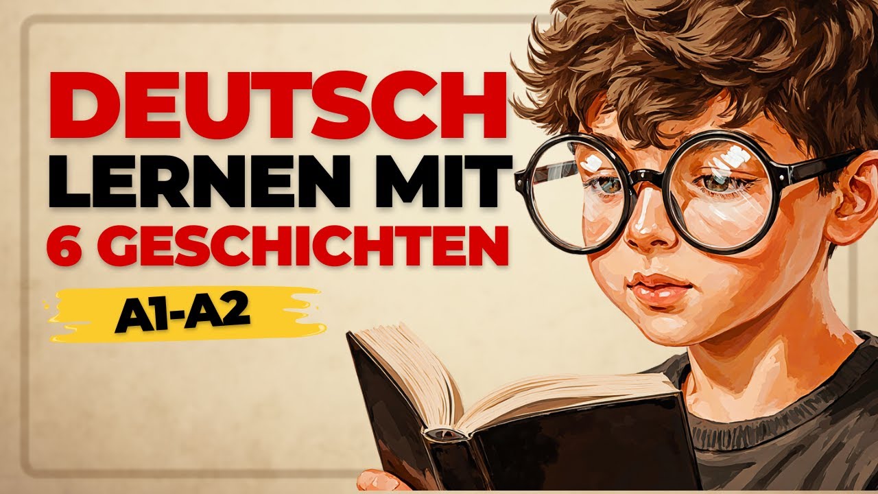📚 6 spannende Geschichten, um Deutsch zu lernen! 🇩🇪