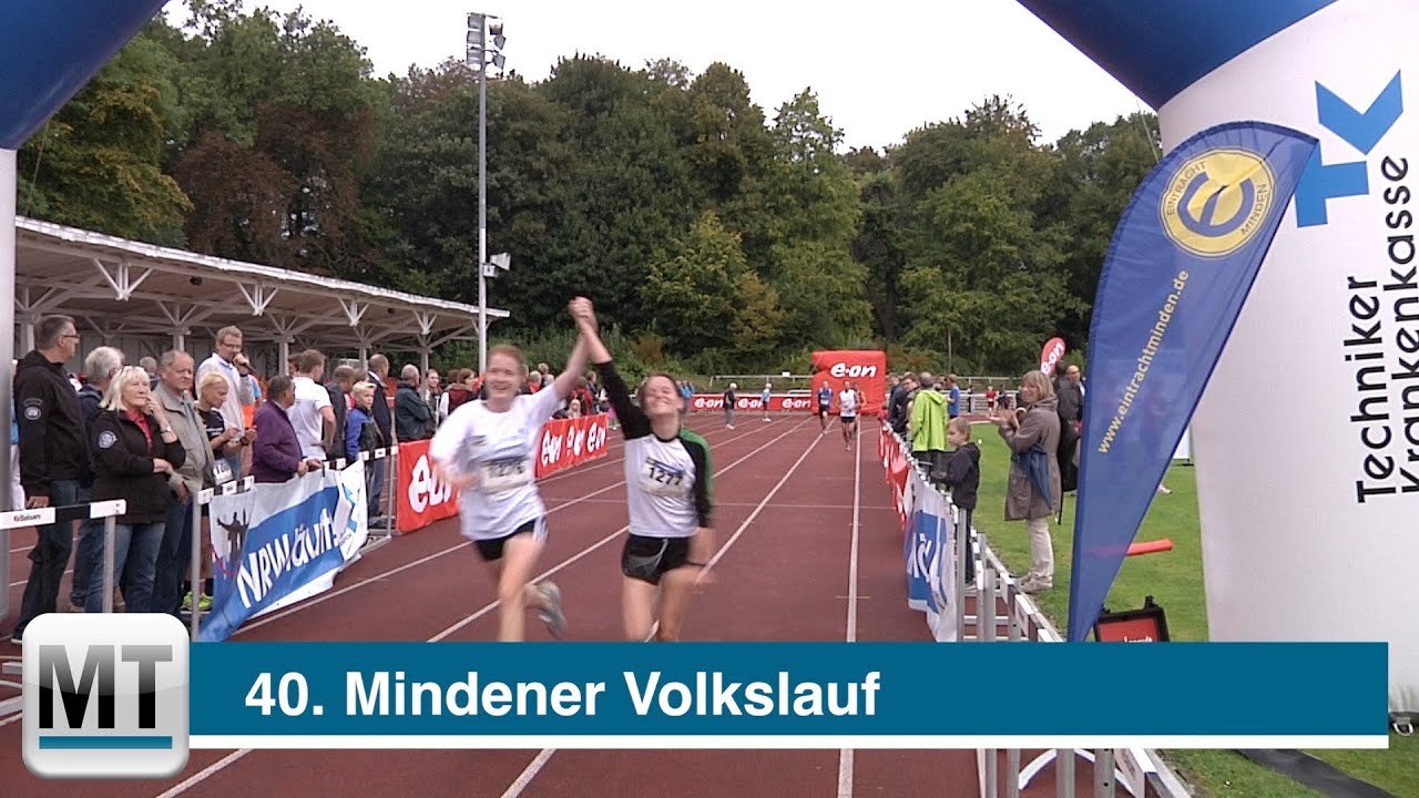Silke R&ouml;sener und Niclas Hoppe gewinnen 40. Mindener Volkslauf