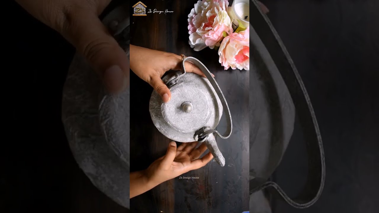 DIY Old kettle😱You will love this kettle #kitchendecor #shorts #youtubeshorts