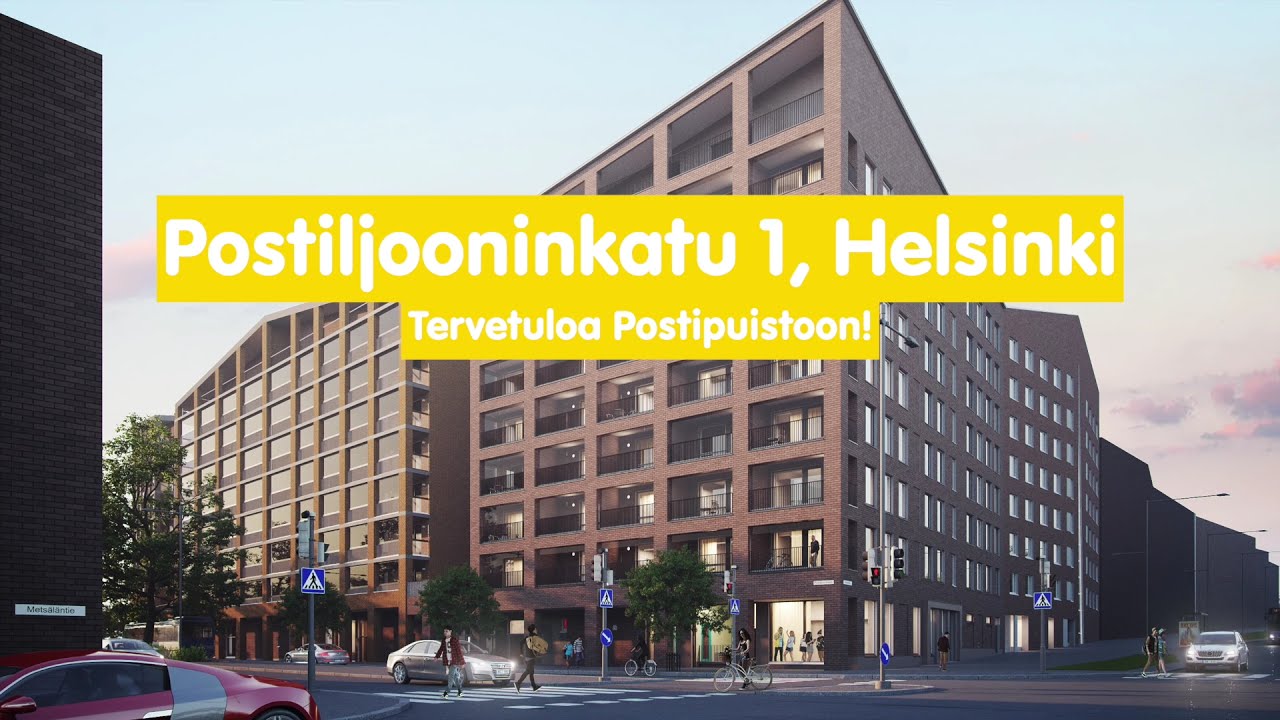 Helsinki, Pohjois-Pasila, Postiljooninkatu 1, 2 h+kt, 48 m2 | M2-Kodit