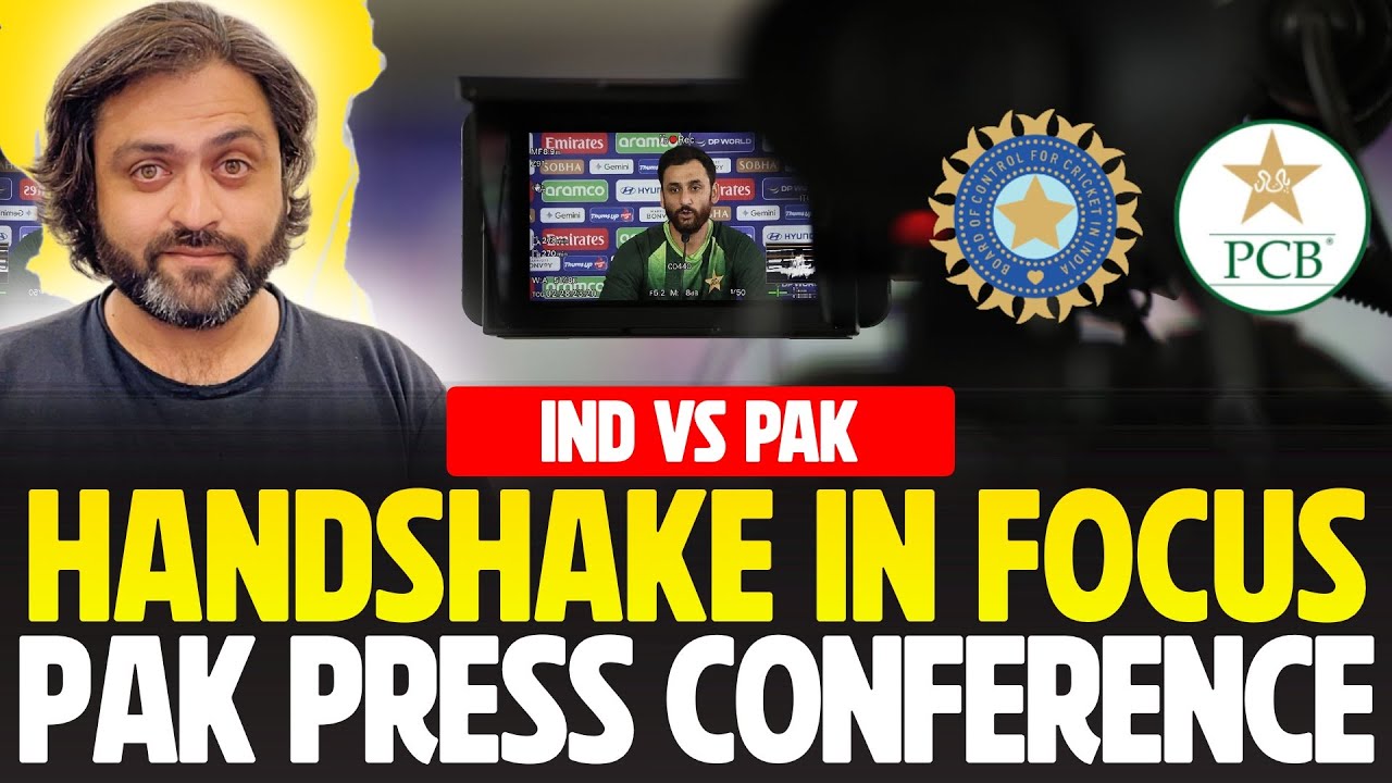Handshake in Focus | Salman Ali Agha Press Conference ahead of India vs Pakistan | T20 World Cup