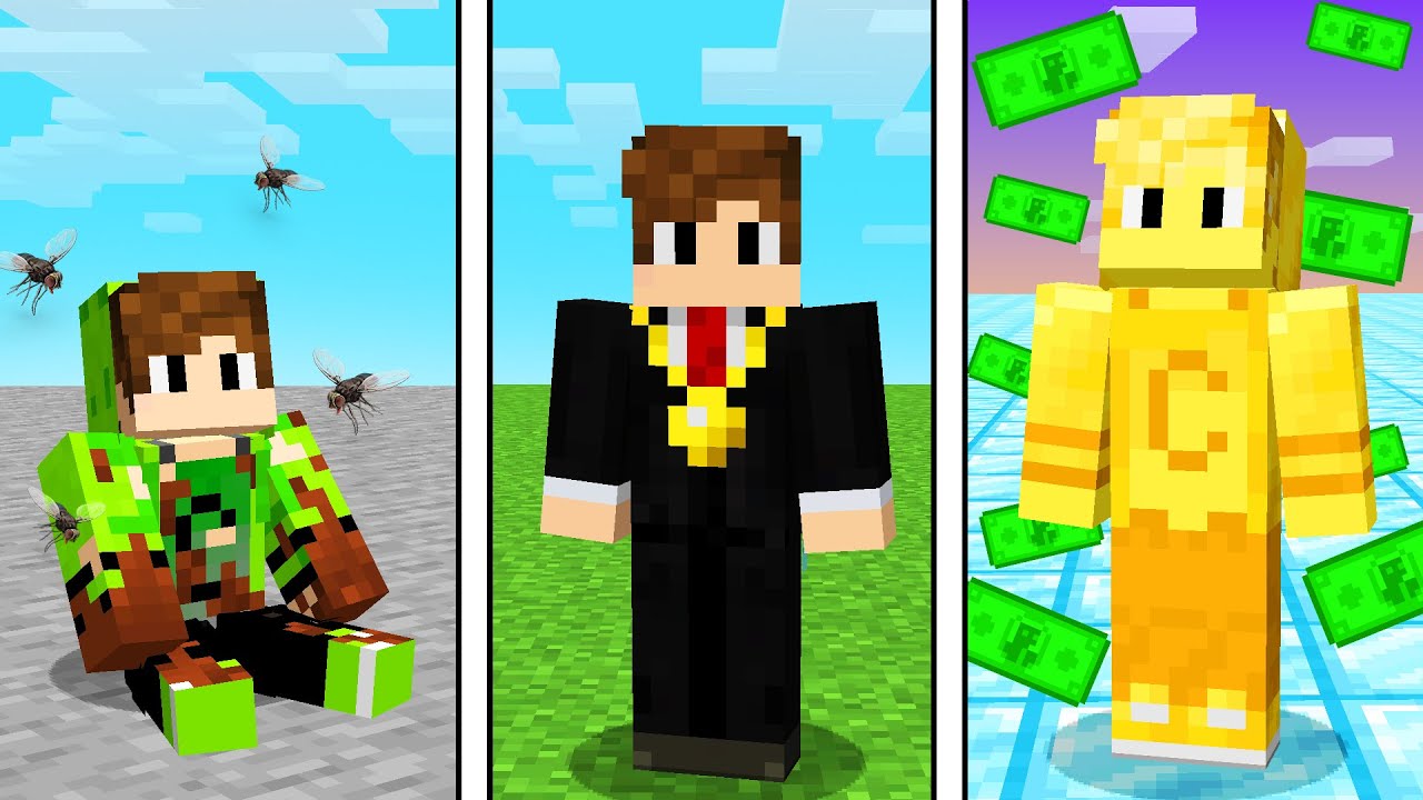 Evolving into The RICHEST of All In Minecraft!