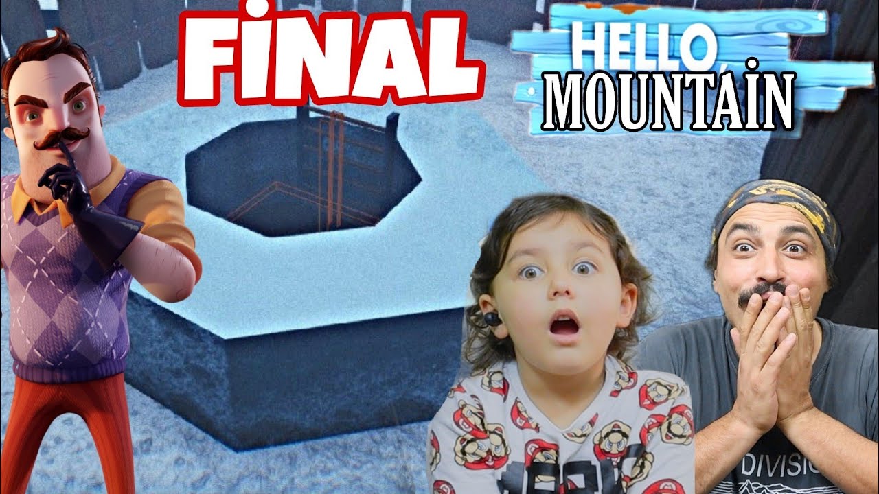 HELLO MOUNTAİN FİNAL! DAĞDAKİ KUYUNUN GİZEMİ! | HELLO NEİGHBOR MOD