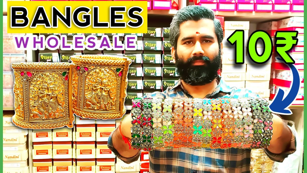 10rs 😮 Wholesale Bangles Market Mumbai Bhuleshwar | Mumbai Bangles Manufacturers