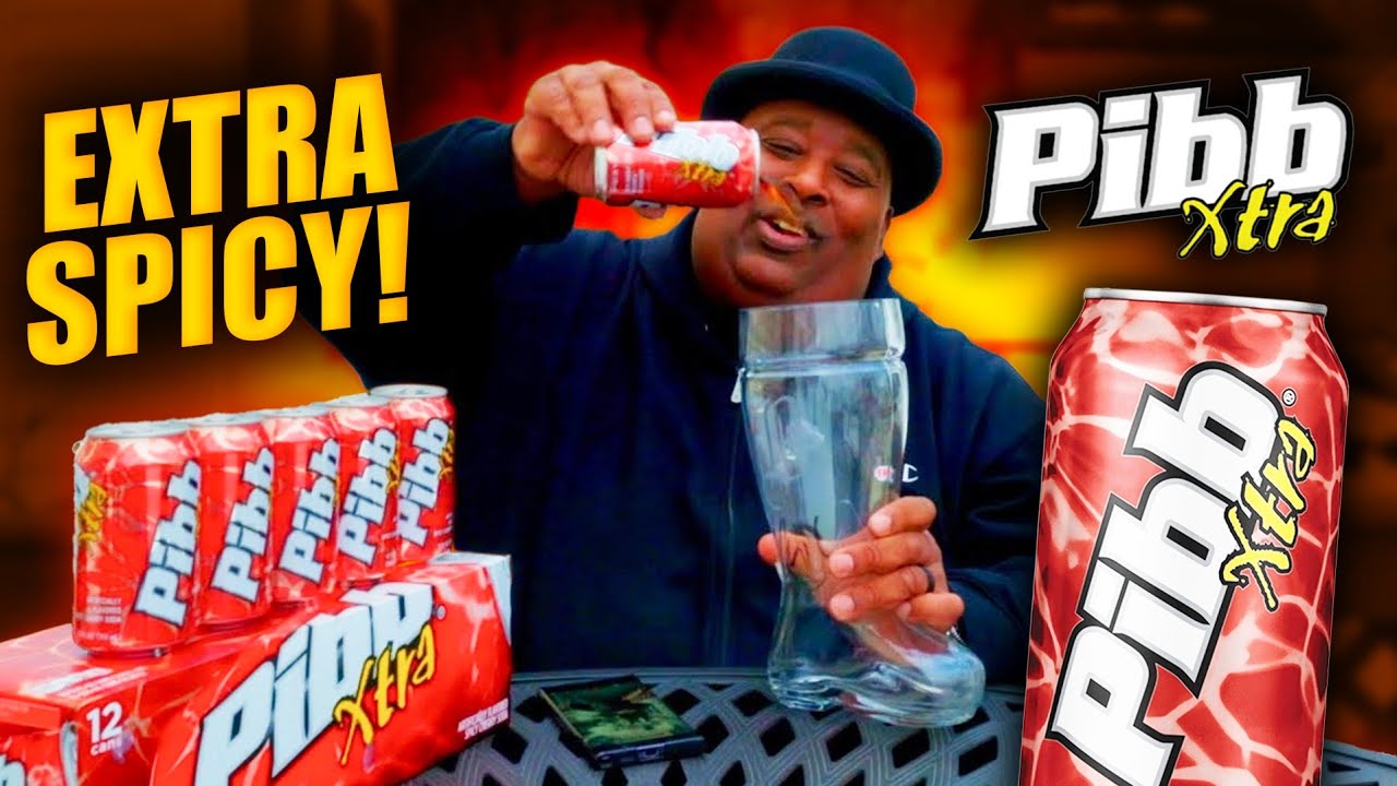 Pibb Xtra Spicy Cherry Soda Chug Challenge BACKFIRES!
