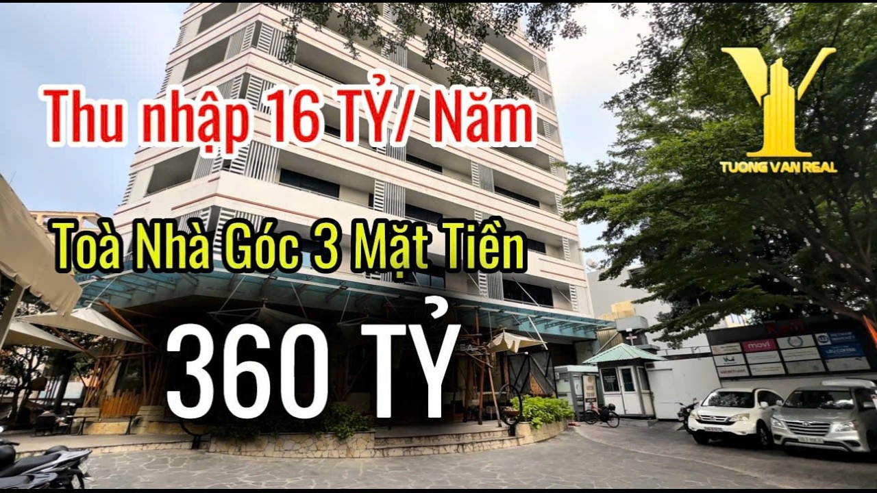 Dòng tiền 16 tỷ/ năm! Toà nhà 3MT Ung Văn Khiêm, Bình Thạnh 557 m2, thực tế hơn 1100 m2, Giá 360 tỷ