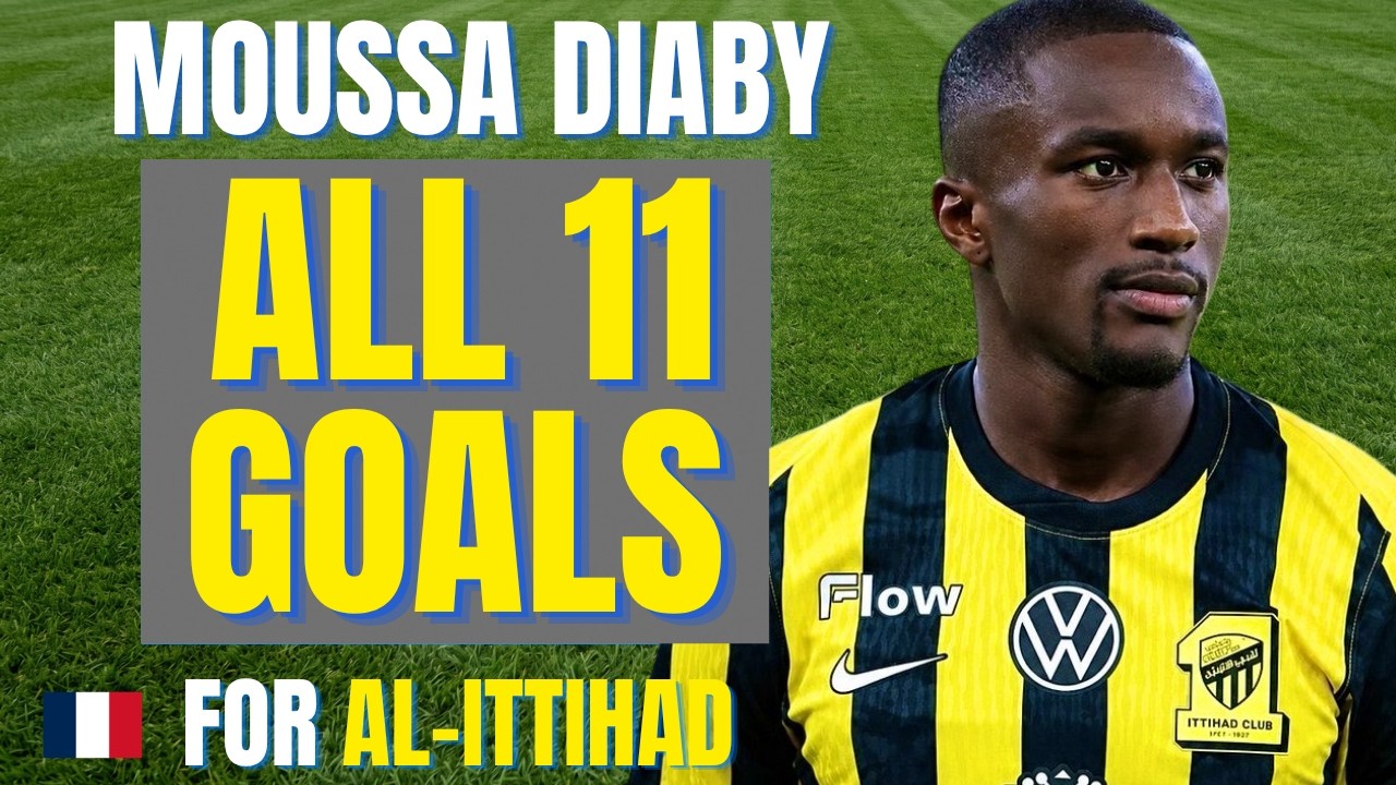 Moussa Diaby - ALL 11 GOALS FOR AL-ITTIHAD So Far 2024-26 | Skills & Highlights