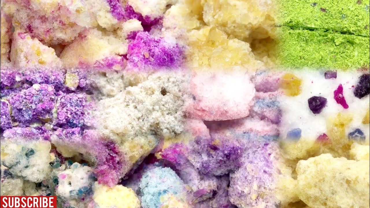 REQUESTED VIDEO | ASMR Y14 COLORFUL, CRUNCHY & CRUSHED MIX ICE CHUNKS EATING