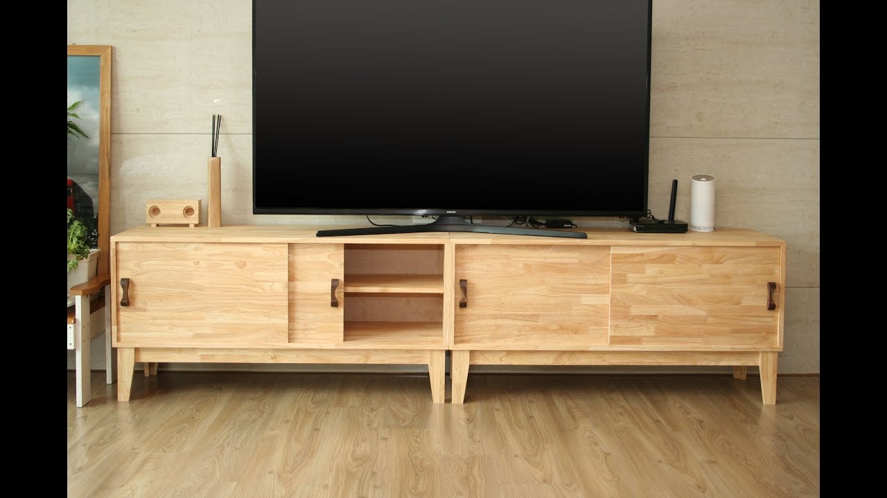 소나무공방 거실장 만들기 제작영상 making living room dresser