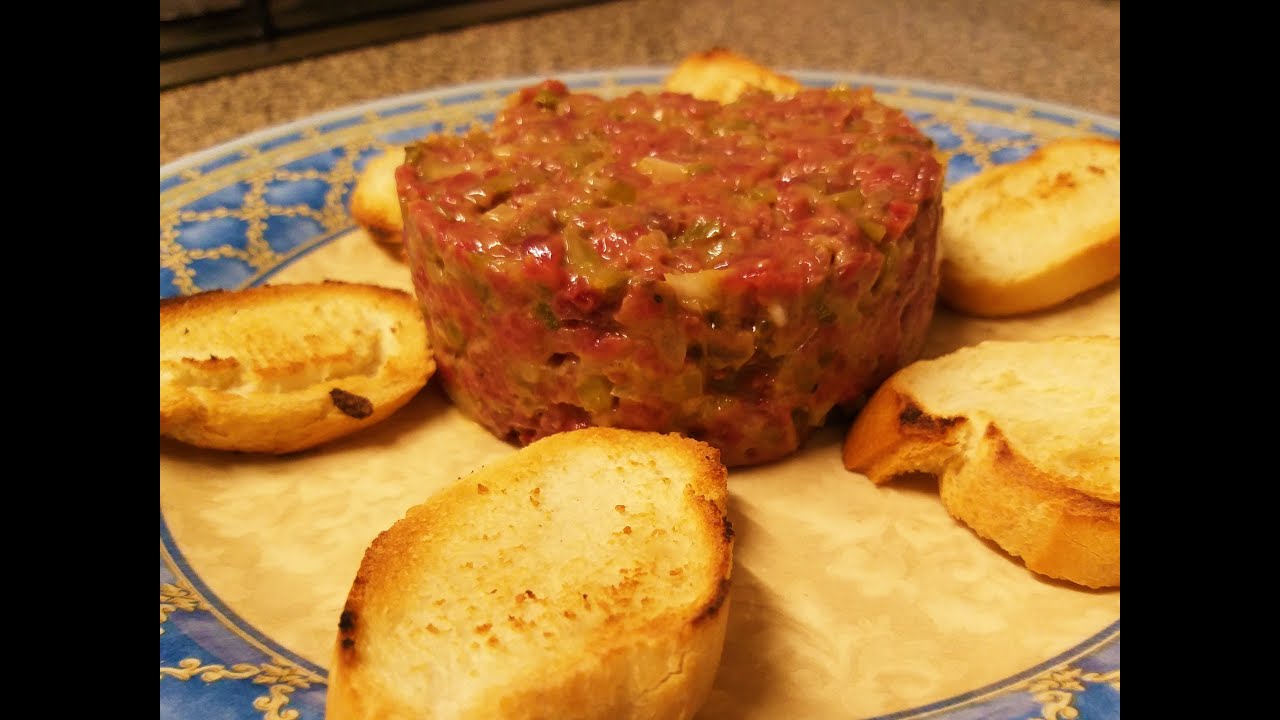 Steak tartar, Como hacer la mejor y original receta de carne vacuna gourmet