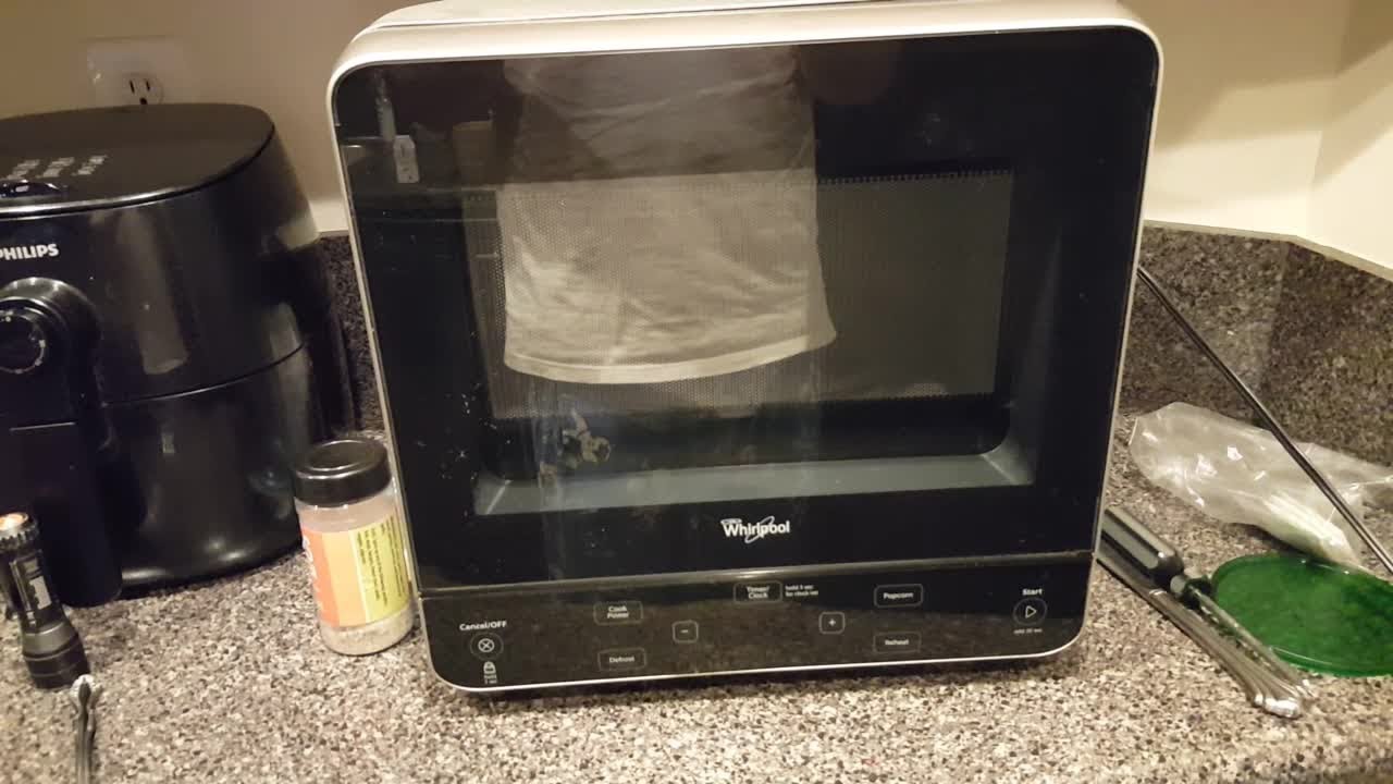 Whirlpool WMC20005YD - 1 Review Door repair broken