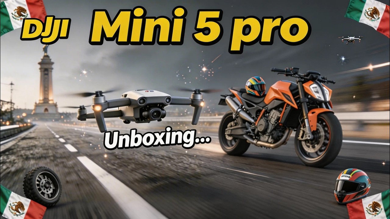 ¡Unboxing DJI mini 5 pro! #djimini5pro #dji #drone