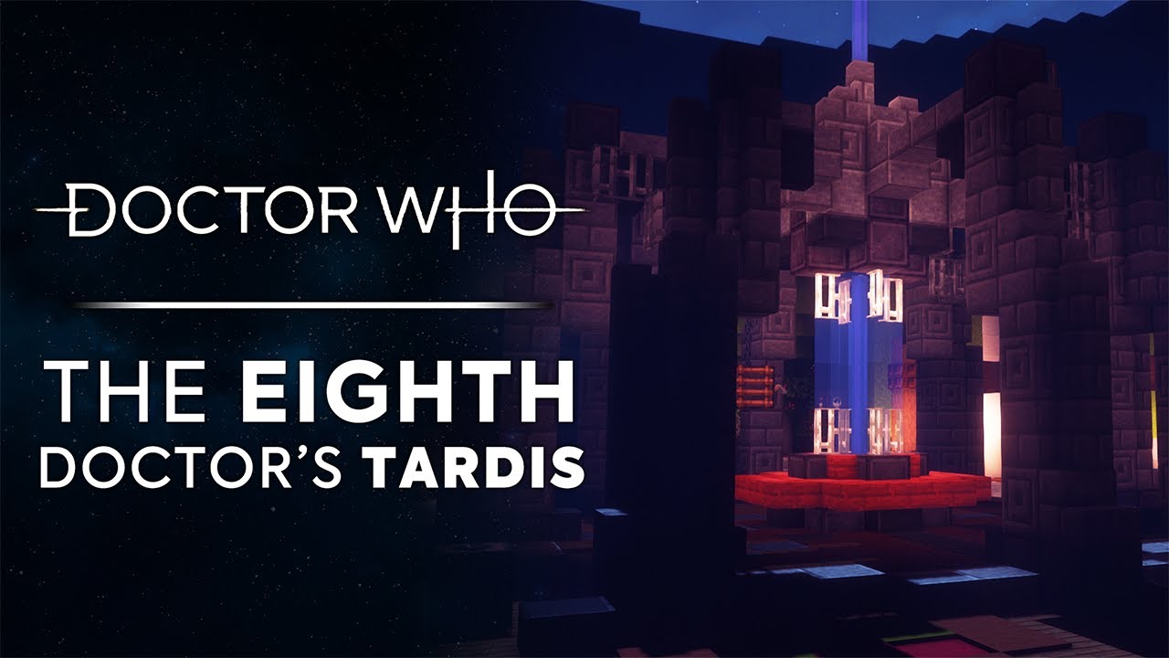 The Eighth Doctor's TARDIS in Minecraft (4K)