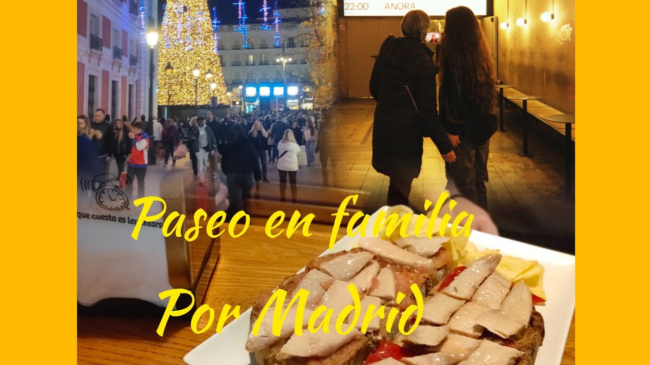Vlog arréglate conmigo y paseo en familia por Madrid 💚