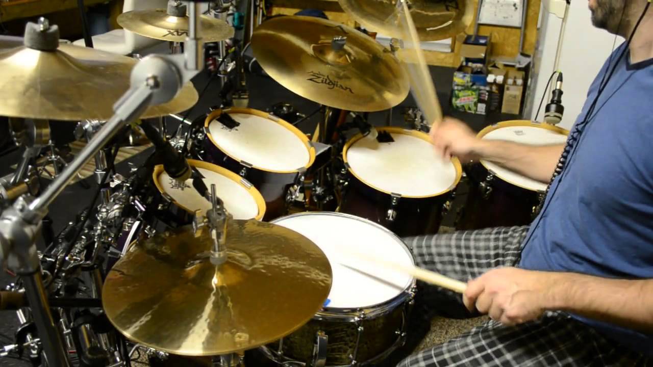 Ayotte Custom drum - Dunnett Trussart titanium Gator