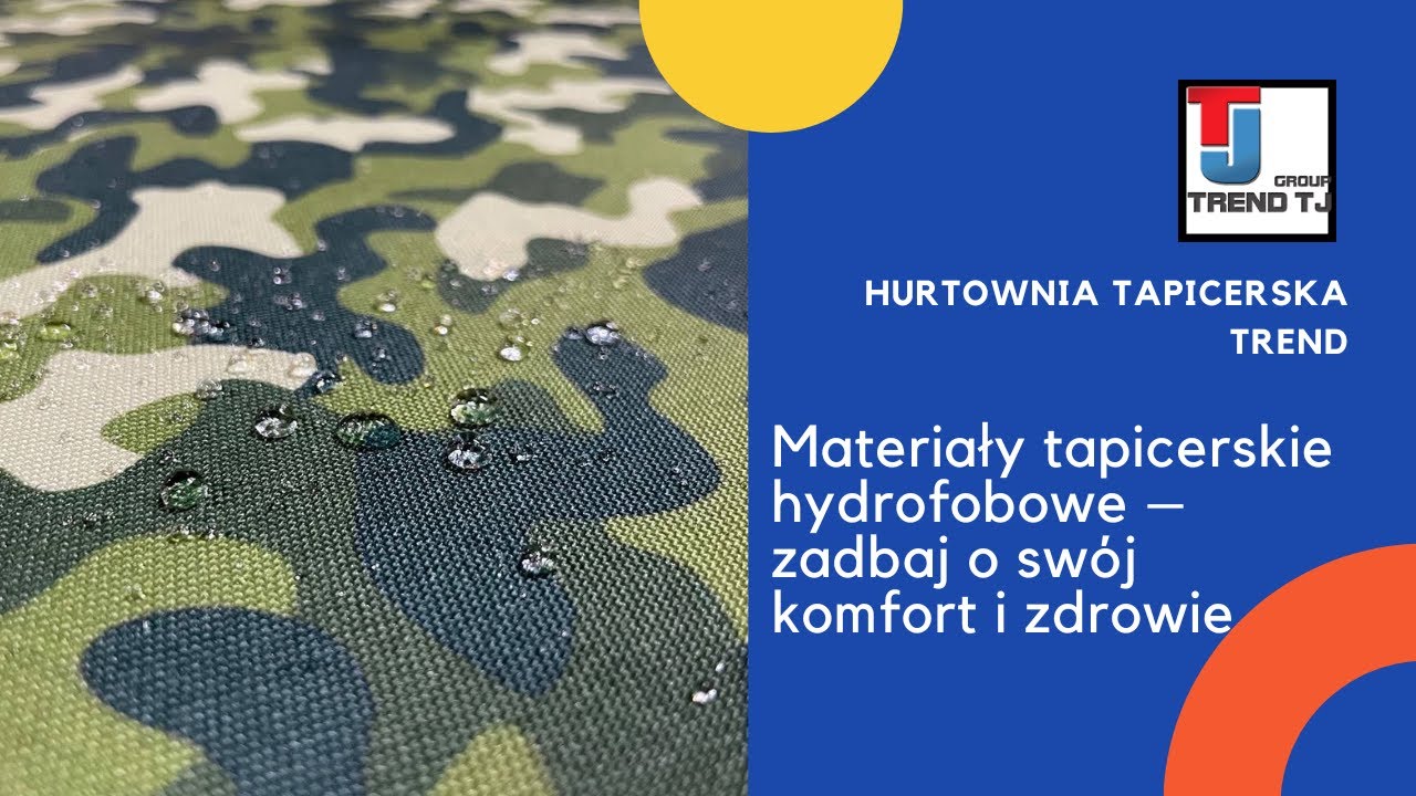 Materiały tapicerskie hydrofobowe - zadbaj o sw&oacute;j komfort i zdrowie