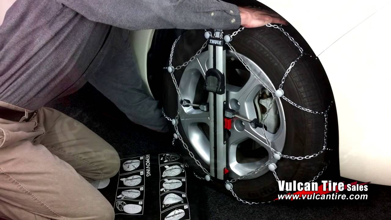 Thule Easy Fit CU-9 Tire Snow Chain, How to Install