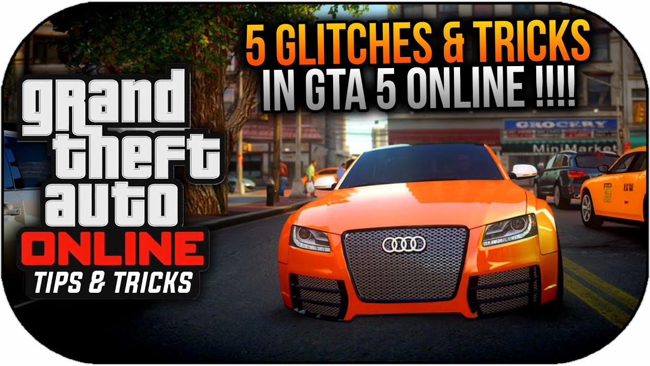 GTA 5 Glitches- 5 Glitches & Tricks Secret Spots & More GTA Online (GTA 5 Glitches)