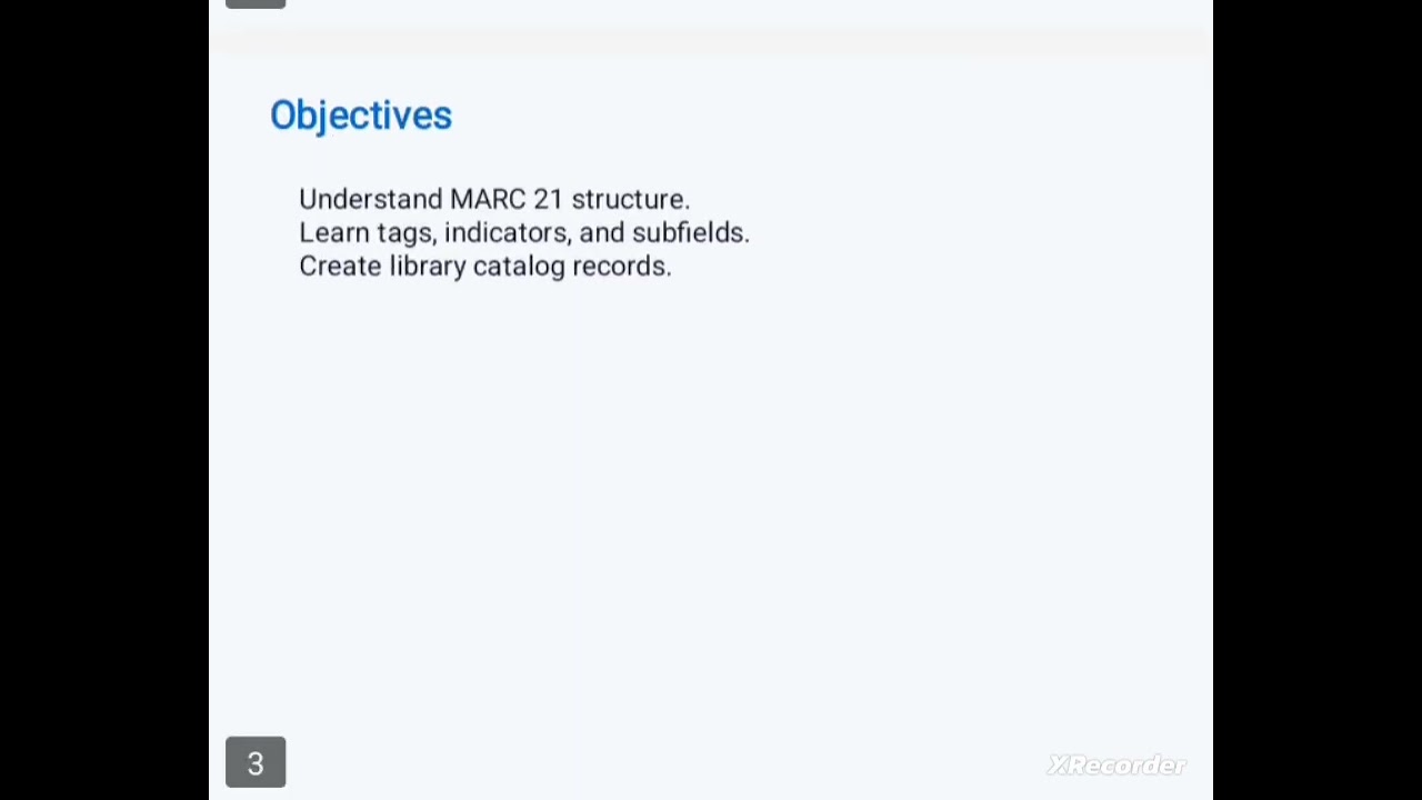 MARC 21 CATALOGUING 