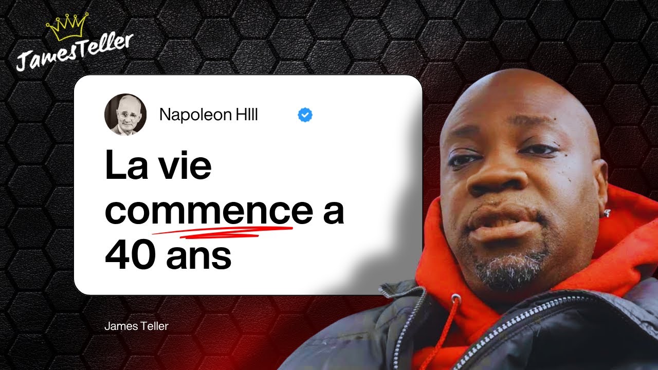 🔥 Pourquoi la vie commence vraiment à 40 ans pour les hommes
