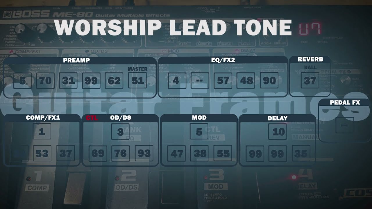 Worship Lead Tone | Boss Me 80