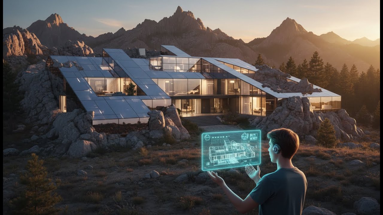 Build a $50,000,000 Invisible Mansion in the Rockies!