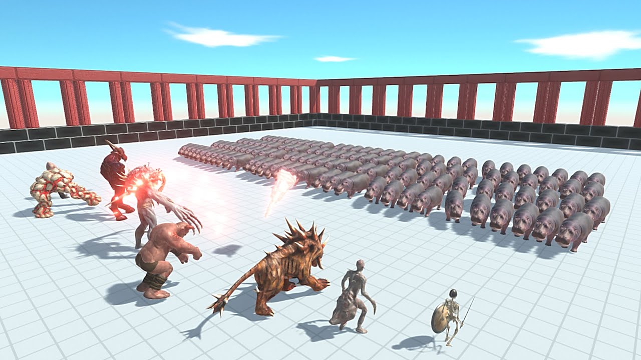 Infernals VS 100 Mammals Units - ARBS
