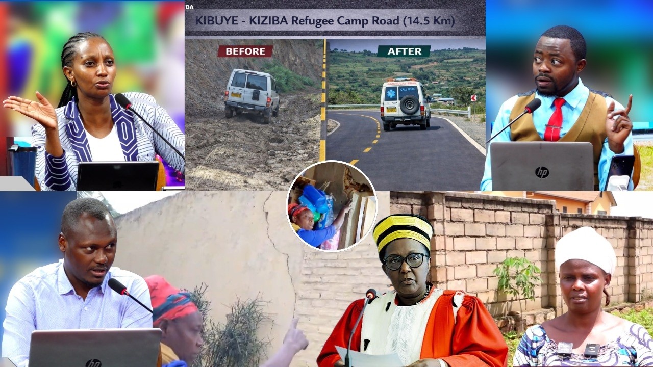KARONGI: ABATURAGE BIMWE INGURANE Z'IBYANGIJWE N'IYUBAKWA RY'UMUHANDA MU GIHE RTDA YISHIMIYE IYUZUYE