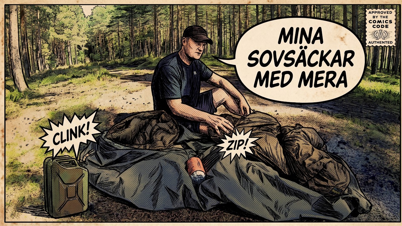 Utrustning | Mina sovsäckar med mera