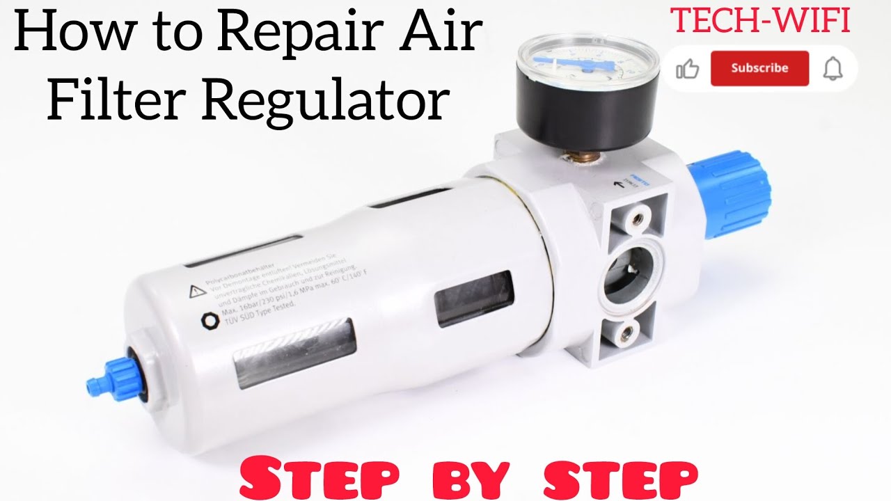 How to repair air filter regulator | filter regulator #filter #mechanical #electrical 