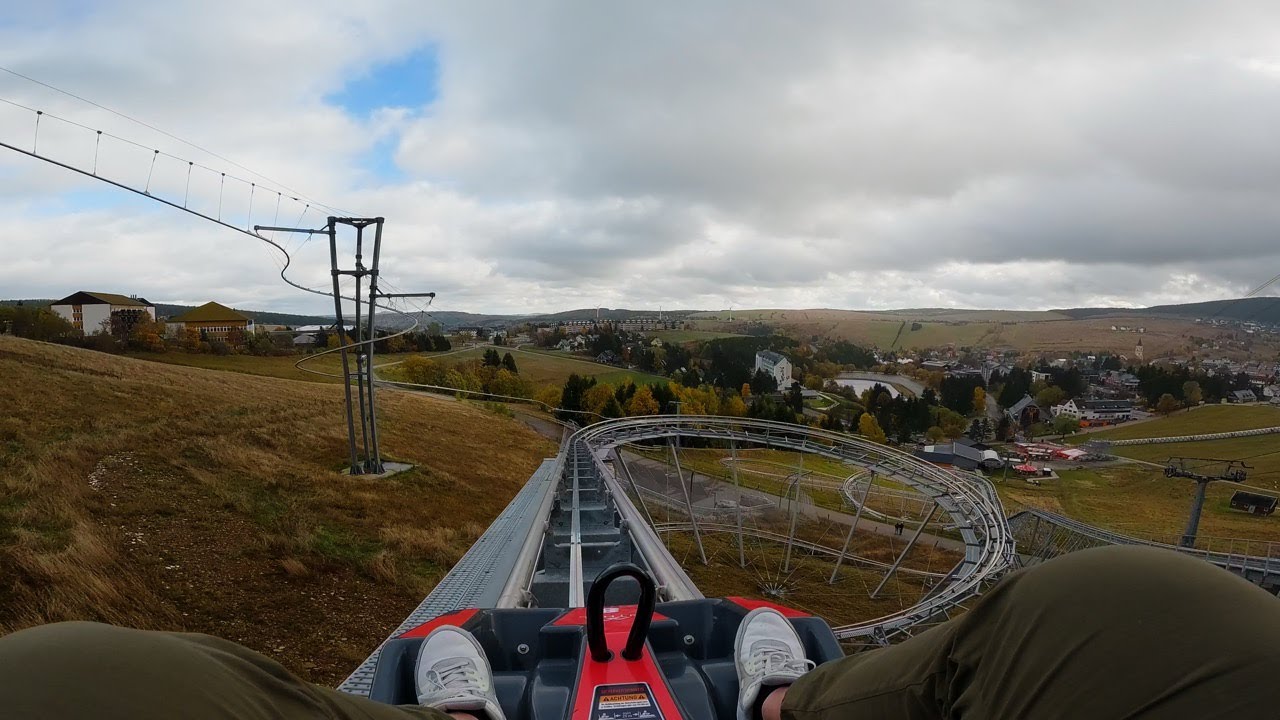 O'thal Coaster - POV - Erlebnisregion am Fichtelberg - Wiegand - Alpine Coaster