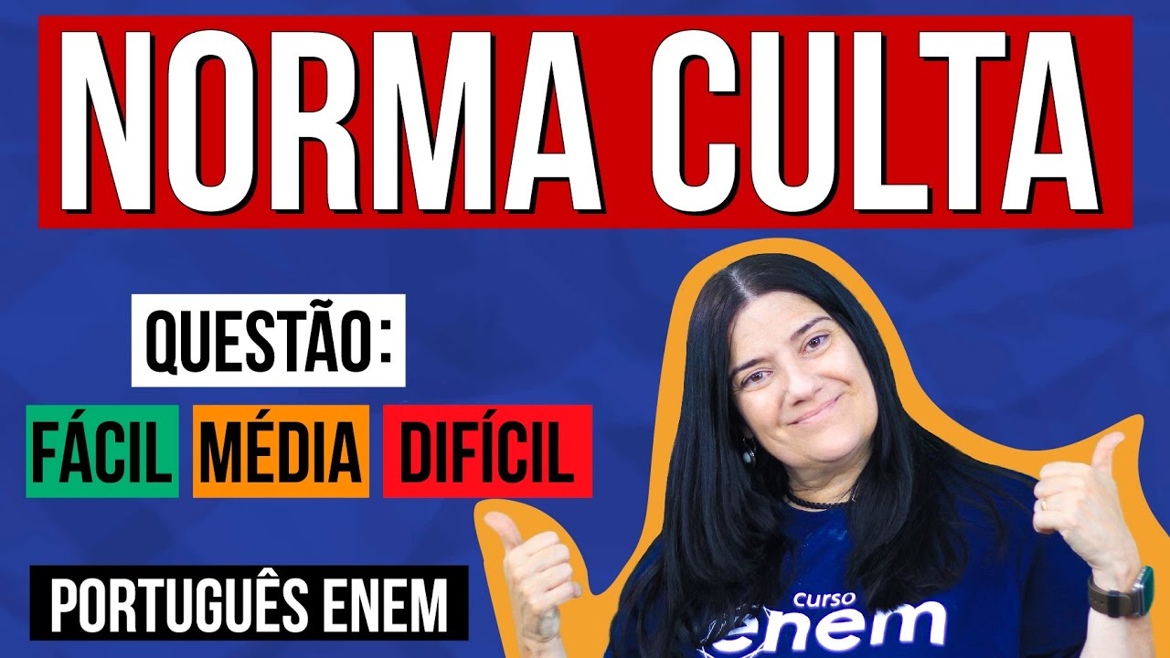 NORMA CULTA x L&Iacute;NGUA FALADA | INTERPRETA&Ccedil;&Atilde;O DE TEXTO NO ENEM - Aula de Portugu&ecirc;s