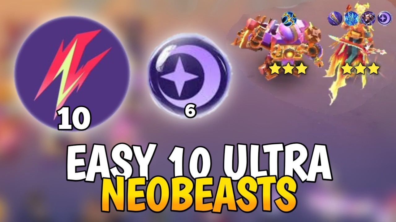 GAMPANG BANGET! 10 ULTRA SINERGI NEOBEASTS PAKE JOHNSON | MAGIC CHESS GO GO