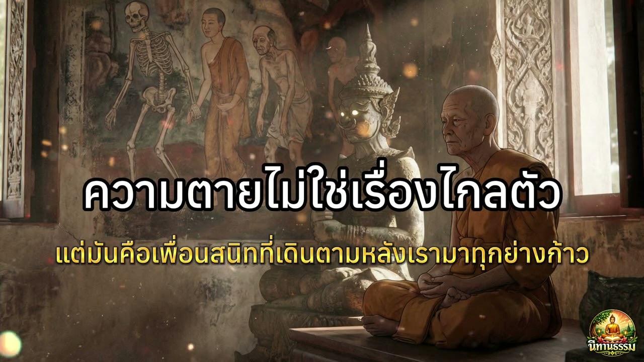 ความตาย... เพื่อนสนิทที่เดินตามเราทุกย่างก้าว | ธรรมะเตือนใจ #ฟังธรรม