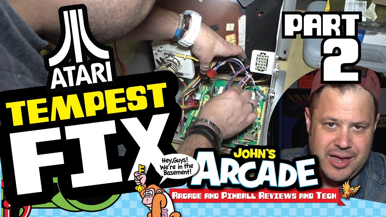 Atari Tempest Fix Part #2 - 6100 Monitor rebuild Transistors Sockets and LV2000