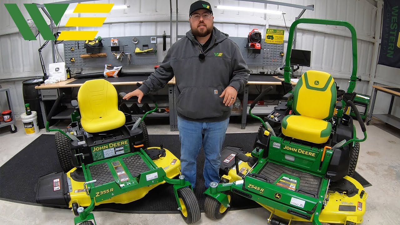 Should You Buy a John Deere Z300 Series or Z500 Series Zero Turn Mower?