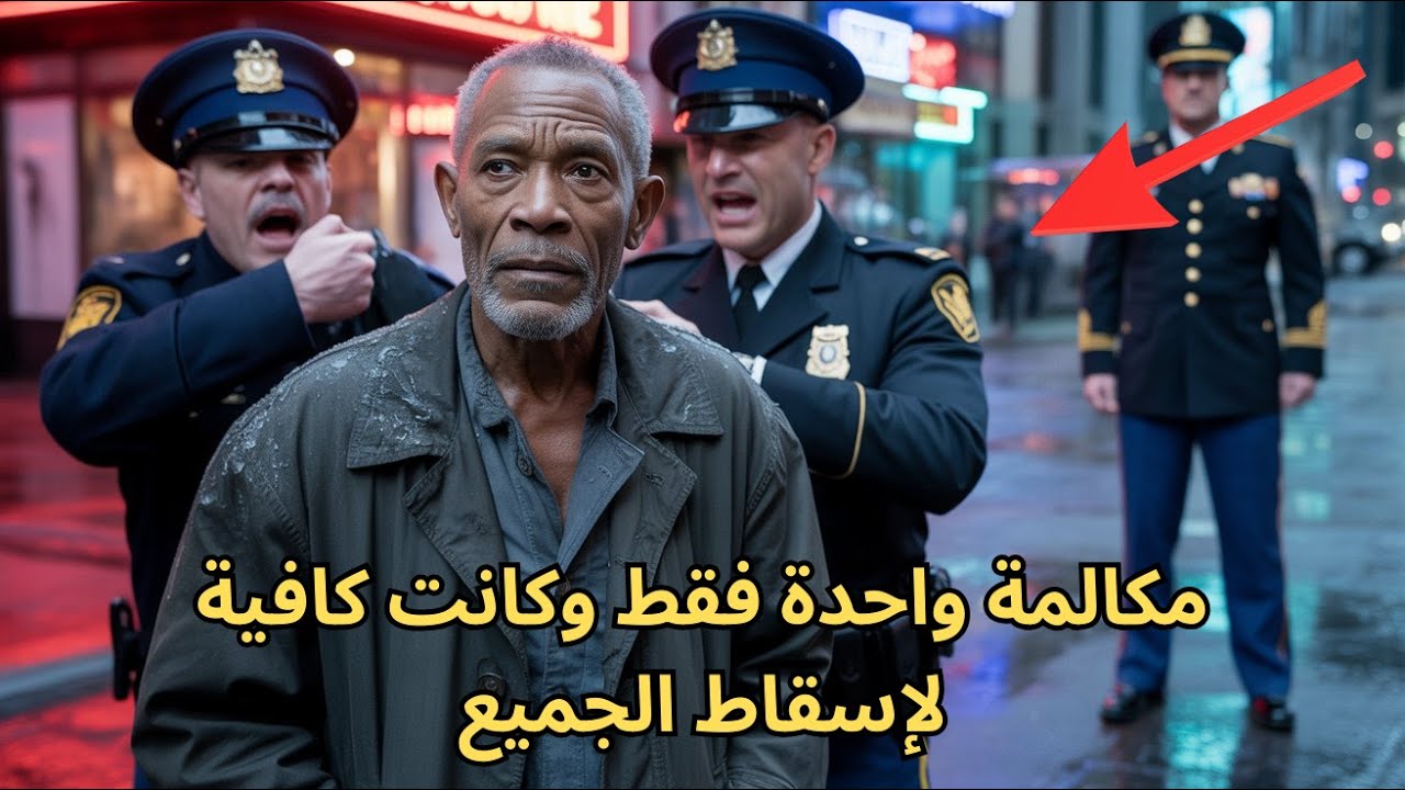 أساءوا معاملة رجل أسود مشرّد… ولم يعلموا أن مكالمة واحدة ستجعل جنرالًا بأربع نجوم يُدمّرهم