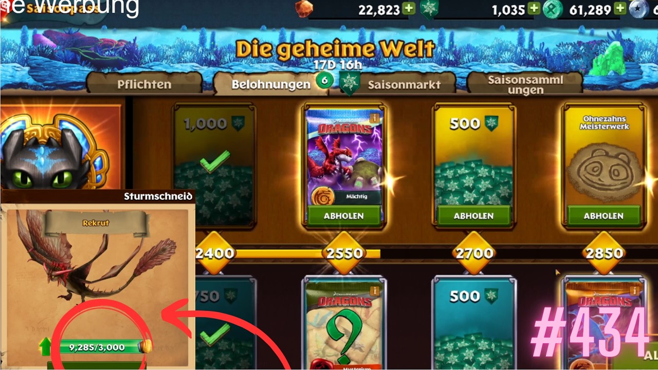 Guter Season-Fortschritt und 9000xSturmschneid😍/Dragons Rise of Berk #434