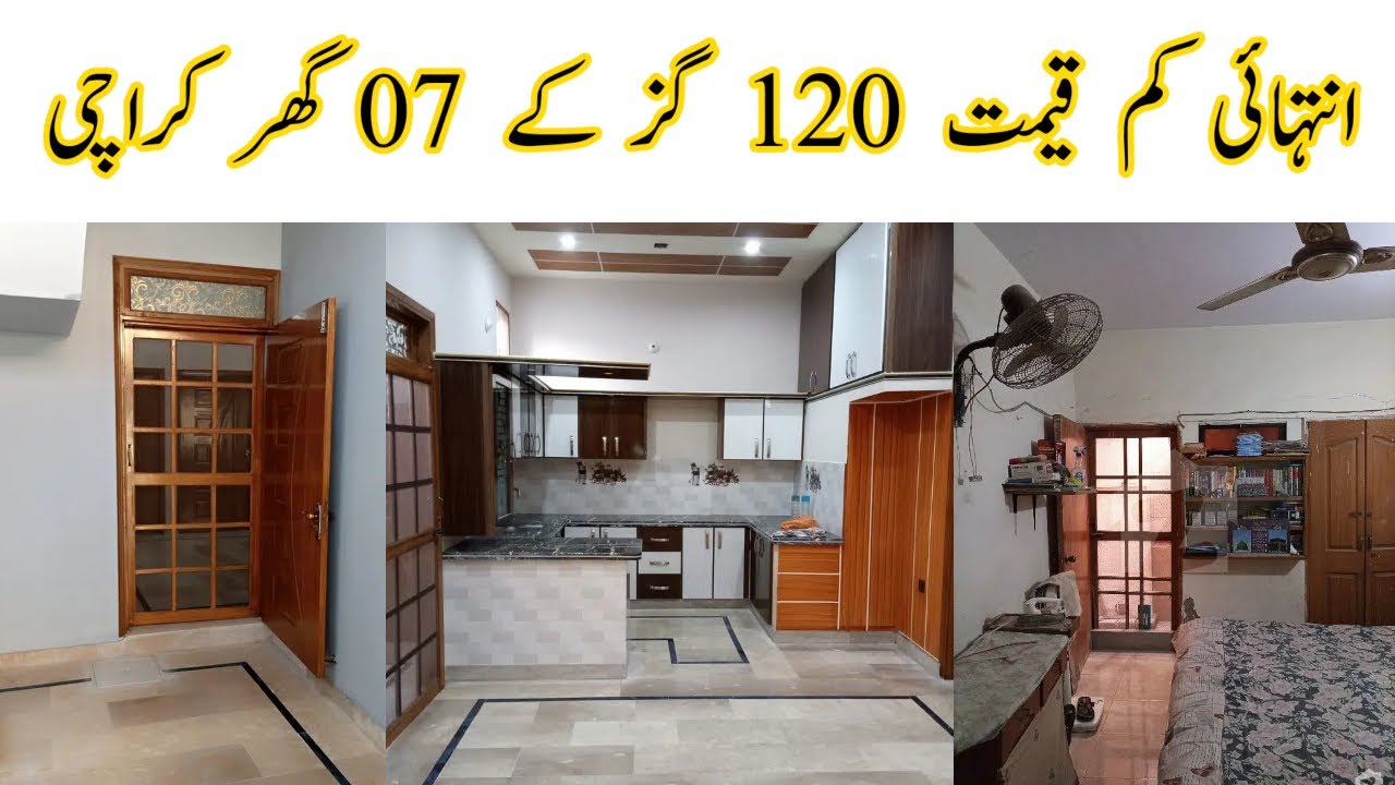 120 Yards House For Sale In Karachi -House For Sale In Karachi - House For Sale In Karachi Low Price