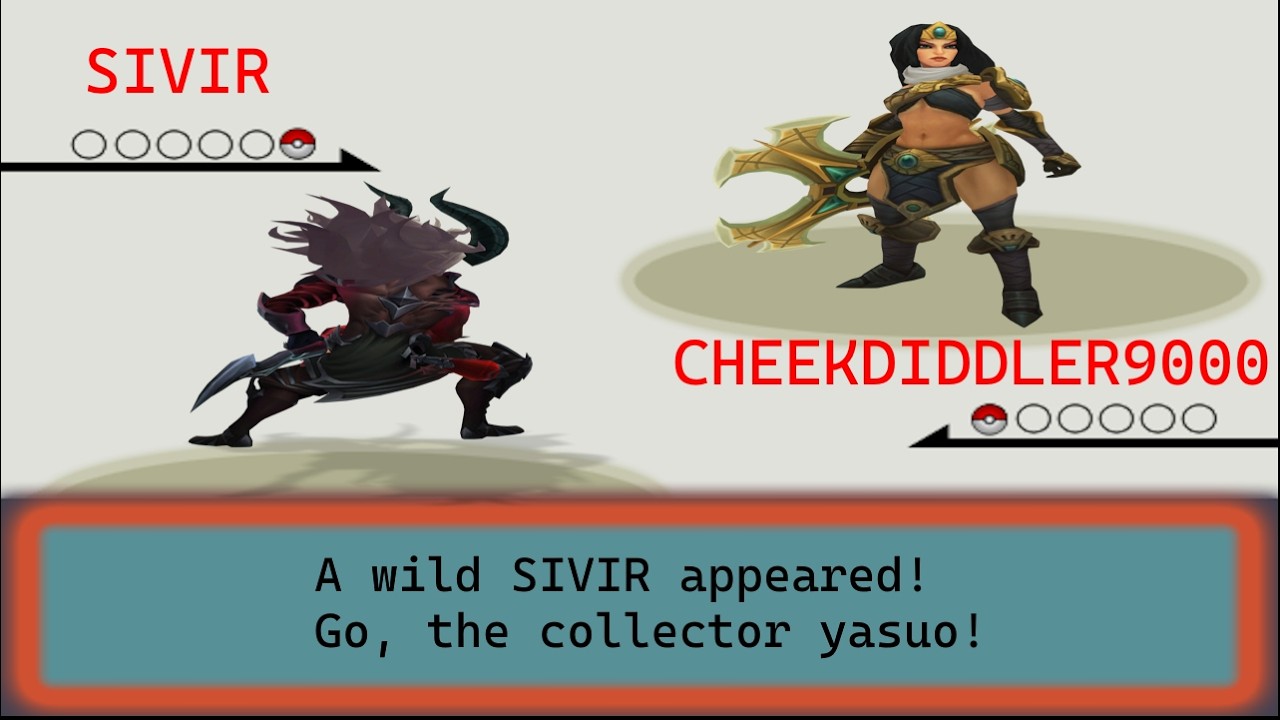 SIVIR LOVES GRAY SCREEN: the collector yasuo™