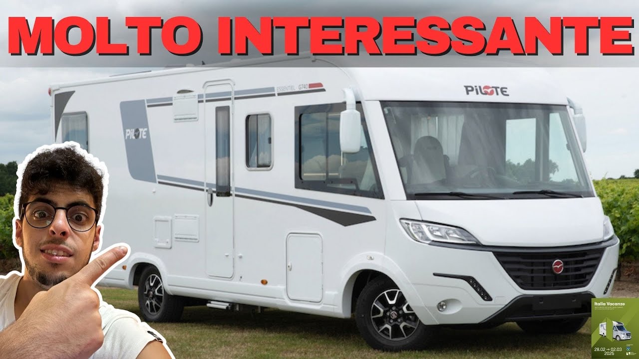 MOTORHOME molto interessante PILOTE G740FGJ - ITALIA VACANZE 2025